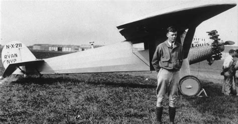 Charles Lindbergh S Historic Spirit Of Louis Flight Re Created At