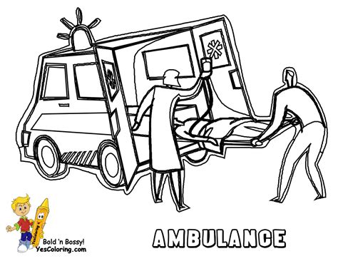 Lego Ambulance Coloring Pages Background Super Coloring