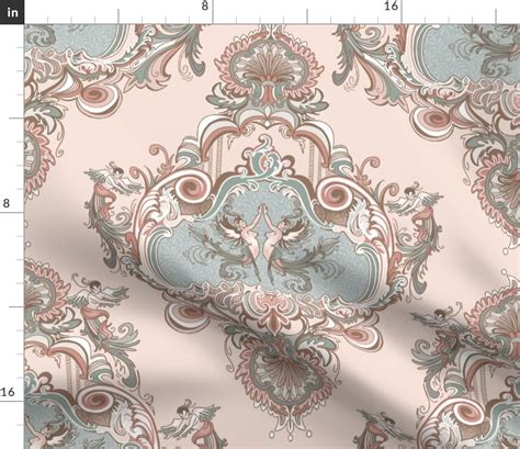Rococo Romantic Fabric Spoonflower