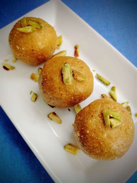 It is so called because the batter is poured. Besan Ladoo Recipe | Besan Laddu | VegeCravings