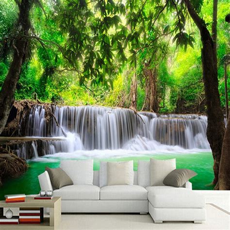 We hope you enjoy our variety and growing collection of hd images to use as a background or home screen for your smartphone and computer. Custom 3D Photo Wallpaper Nature Landscape Waterfall Mural ...