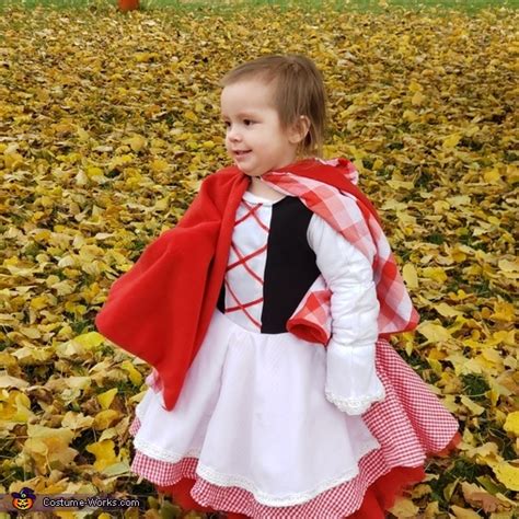 One yard of red velvet. Little Red Riding Hood Costume | DIY Costumes Under $65