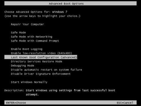 How To Boot Into Last Known Good Configuration Windows 710 Minitool