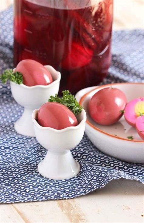 Red Beet Pickled Eggs The Suburban Soapbox