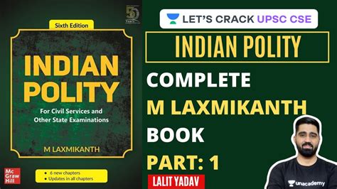 Complete M Laxmikanth Book Part 1 Introduction UPSC CSE 2020 2021