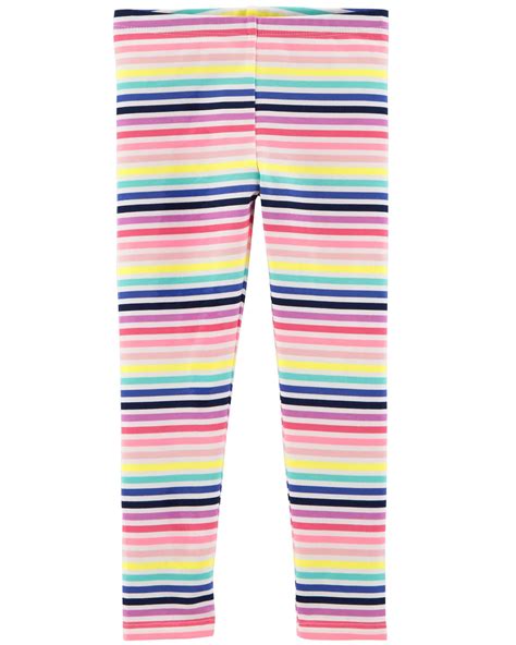 Mix Kit Rainbow Stripe Leggings Baby Girl Leggings