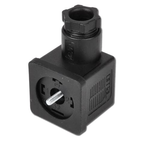 Hot sale american style plug electrical nema plug usa type. Plug connector type GSA according to DIN 43650 form A