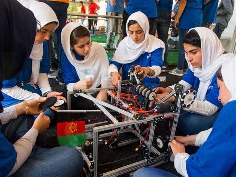 Afghan Girls Robotics Team Banned From The Us Win Top European Prize