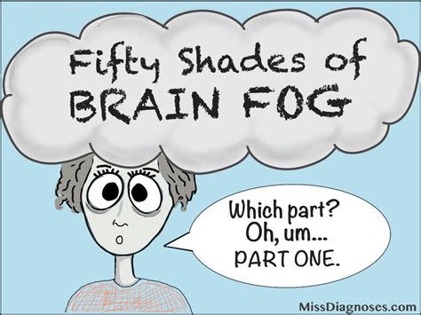 50 Shades Of Brain Fog Part One Brain Fog Chronic Illness Humor