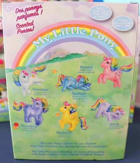 Windy 35th Anniversary Hasbro Scented Rainbow Mlp G1 My Little Pony