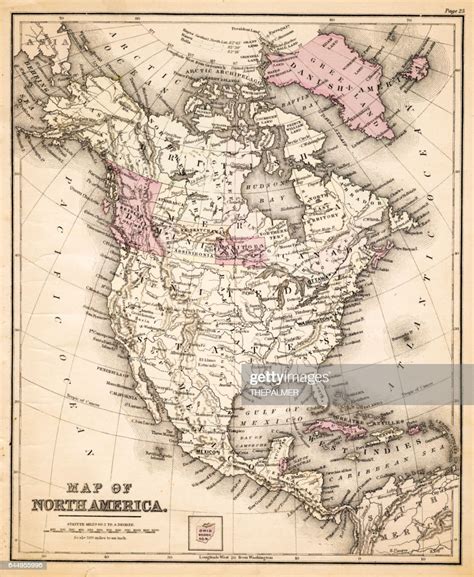 Map Of United States 1883 High Res Vector Graphic Getty Images