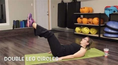 Double Leg Circles Exercise True Form Life