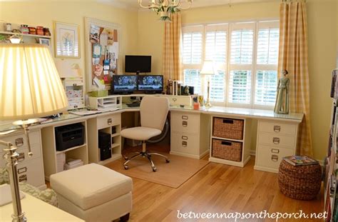 How To Design An Office With Pottery Barn Bedford Furniture And A Laser