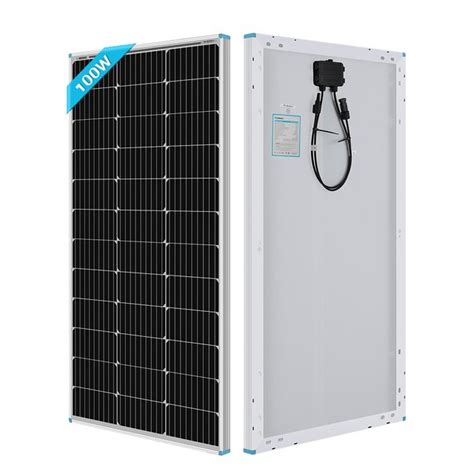 Buy Renogy RNG 100D SSx2 100 Watt 12 Volt Monocrystalline Solar Panel