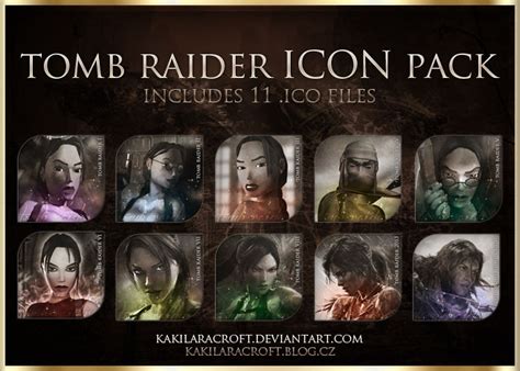 Tomb Raider Icon Pack Free Download By Kakilaracroft On Deviantart