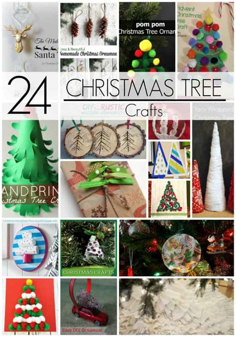 24 Christmas Tree Crafts Mommy Moment