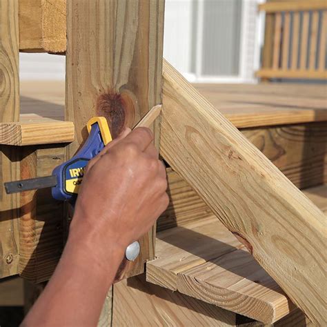 How To Build A Deck Wood Stairs And Stair Railings Artofit