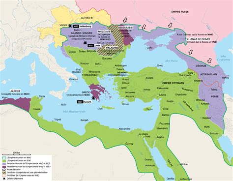 Carte Le début du recul ottoman lhistoire fr