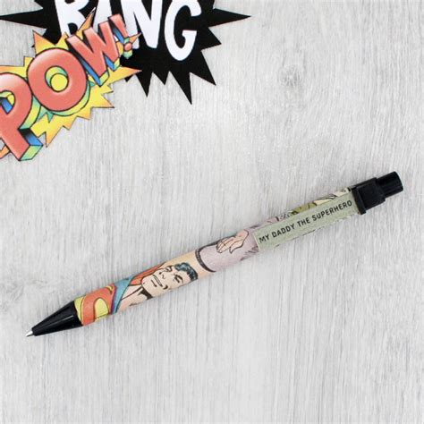 Personalised Superhero Pen By Six0six Design