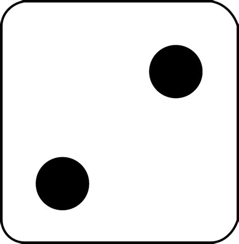 Dice Numbers Clipart