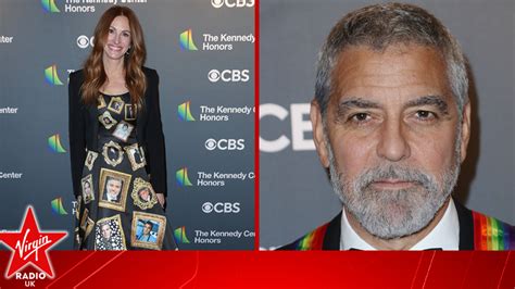Julia Roberts Supports George Clooney With Custom ‘clooney Dress At