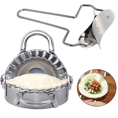 Dumpling Maker Stainless Steel Molds Empanada Press Pastry Pierogi