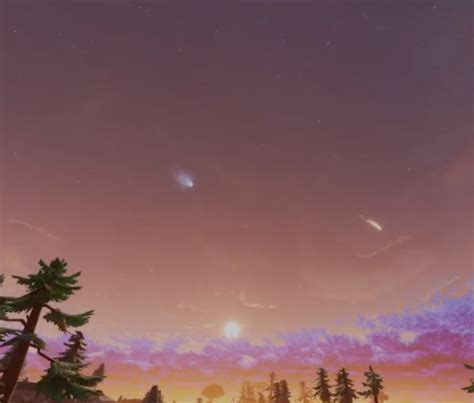 Fortnite Comet And Meteor Showers Are Psyching Players Out