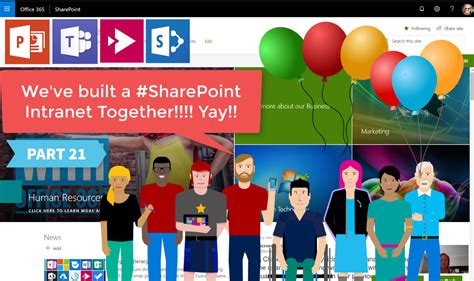 Microsoft365 Day 311 Lets Build A Sharepoint Intranet Together