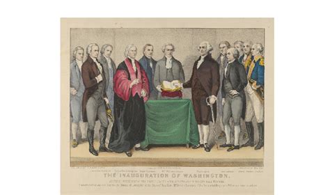 Washingtons First Inaugural Address