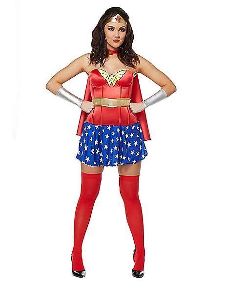 Adult Wonder Woman Corset Costume Dc Comics
