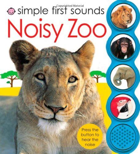 Simple First Sounds Noisy Zoo Book बोर्ड बुक बोर्ड पुस्तकें In