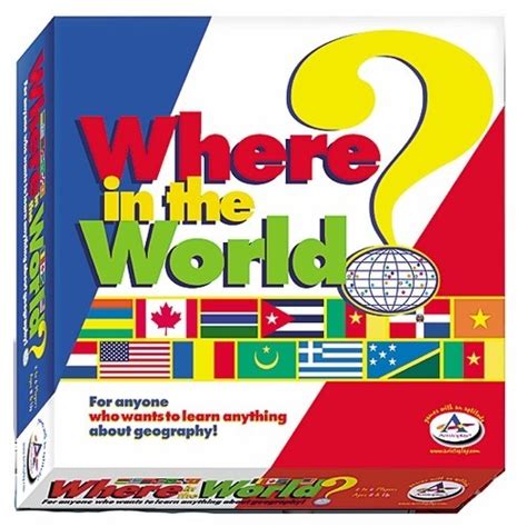 Where In The World Geography Game Educational Toys Planet