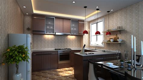 3d Visualization Kitchen Design