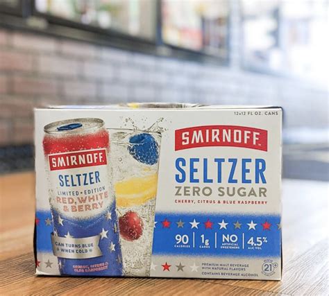 Smirnoff Now Has A Red White And Berry Seltzer So Im Definitely Ready