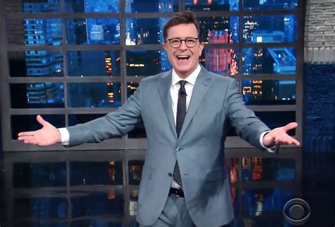 Video Stephen Colbert Calls For Donald Trump To Resign — ‘late Show