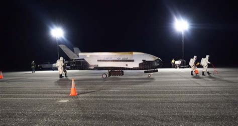 The Air Forces Mystery Space Plane Is Back On Earth Following A