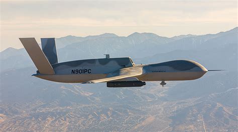 general atomics fits infrared targeting pod into avenger drone