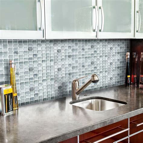 The first importance is that they save the integrity of kitchen walls by protecting them from water spills, oil, food splatter. Self Adhesive Wall Tiles Peel And Stick Backsplash Kitchen ...