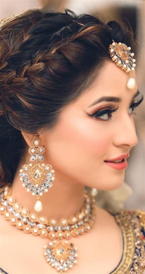 Bridalphotographyposes Bridal Hairstyle Indian Wedding Pakistani
