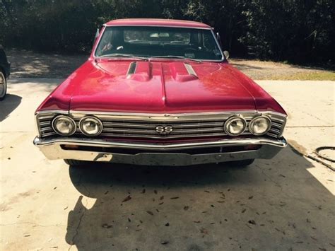 Chevrolet Chevelle Coupe 1967 Candy Apple Red For Sale Chevelle Ss