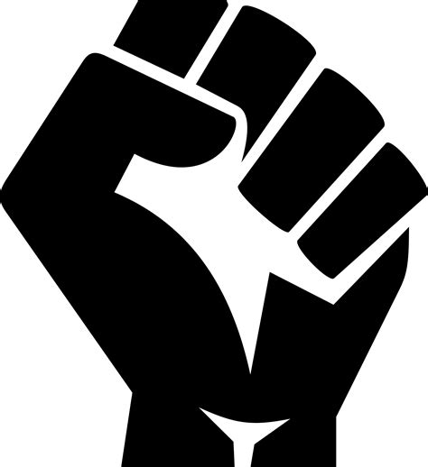 Raised Fist Computer Icons Clip Art Fist Hand Png Download 1732