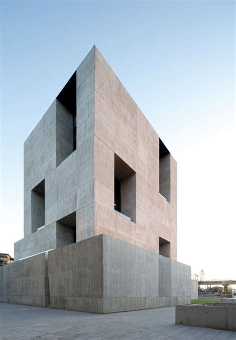 Innovation Center In Santiago Chile Concrete Architecture With Sharp