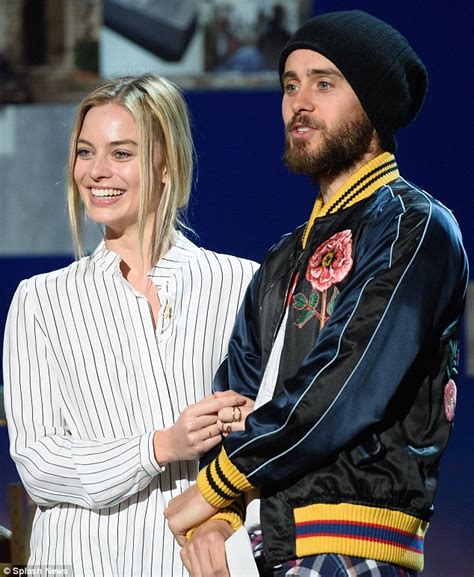 Margo Robbie Joins Suicide Squads Jared Leto Ahead Of Oscars 2016