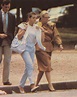 Princess Stéphanie of Monaco and her mother in... - Stéphanie Grimaldi