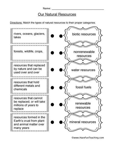A collection of downloadable worksheets, exercises and activities to teach natural disasters welcome to esl printables, the website where english language teachers exchange resources. Natural Resources Worksheet