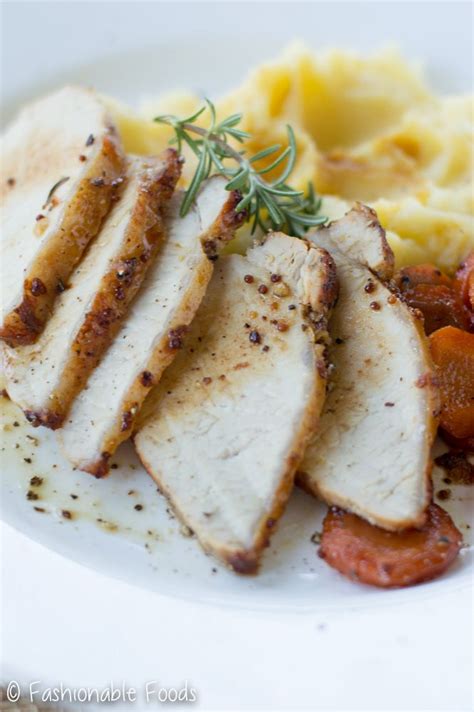 What's the difference between pork loin and pork tenderloin? Apple Glazed Pork Tenderloin and Carrots (with Roasted ...