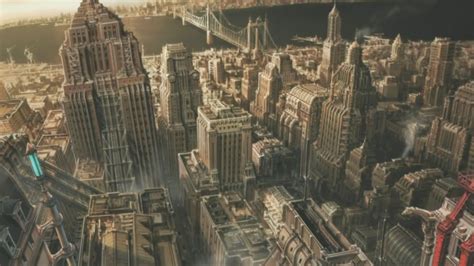 Art Deco City Gotham City Dark City