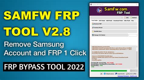 Samfw Frp Tool V New Official Update