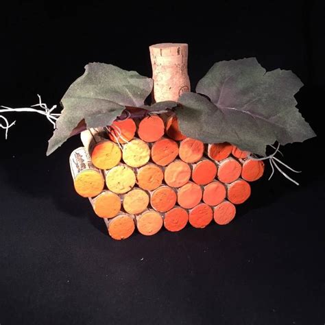 Wine Cork Pumpkin Etsy Fall Crafts Diy Crafts For Kids To Make Arts