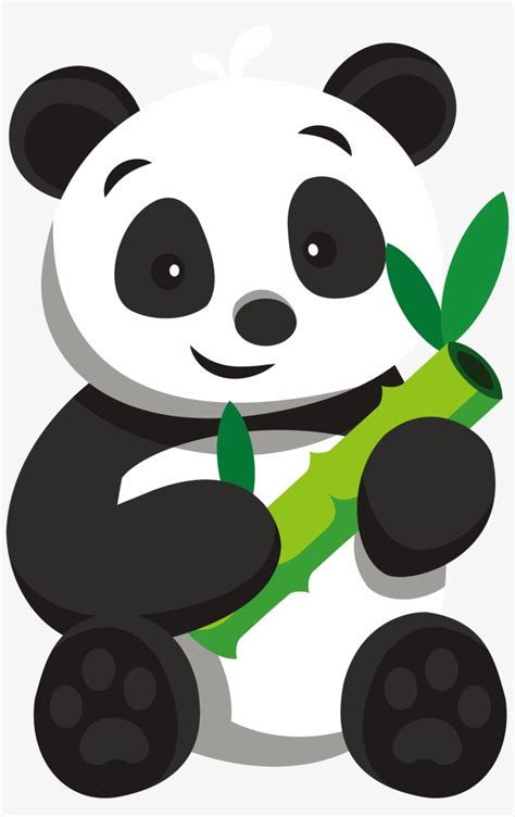 Giant Panda Panda House Restaurant Bear Clip Art Panda Eating Bamboo